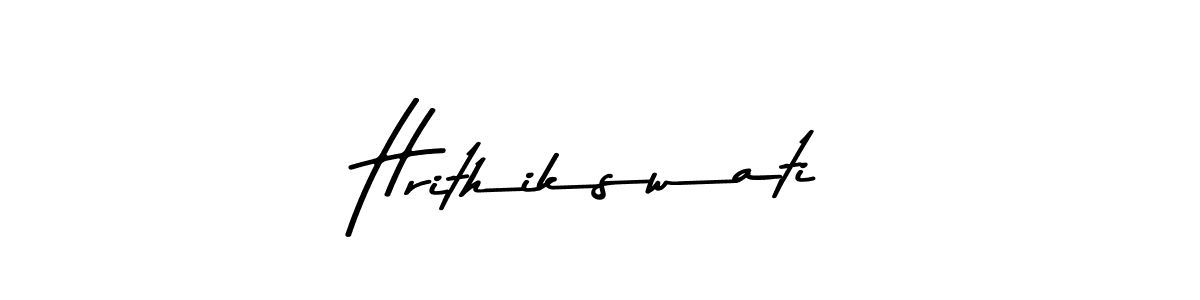 The best way (Asem Kandis PERSONAL USE) to make a short signature is to pick only two or three words in your name. The name Hrithikswati include a total of six letters. For converting this name. Hrithikswati signature style 9 images and pictures png