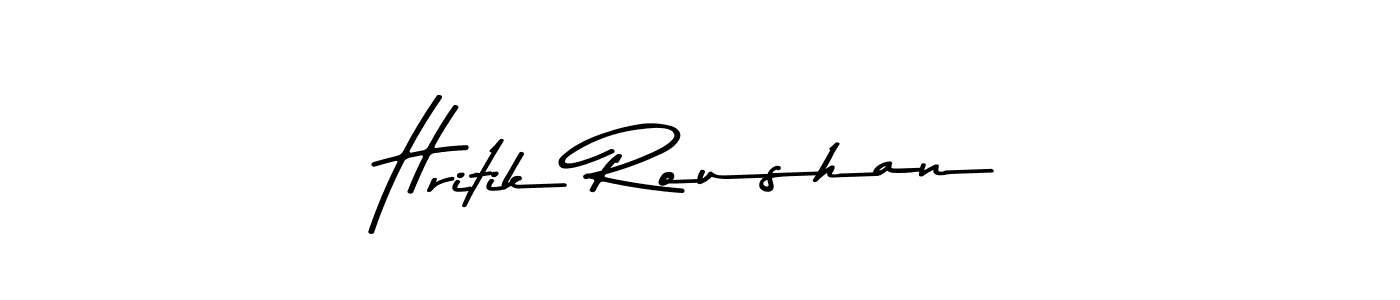 Similarly Asem Kandis PERSONAL USE is the best handwritten signature design. Signature creator online .You can use it as an online autograph creator for name Hritik Roushan. Hritik Roushan signature style 9 images and pictures png