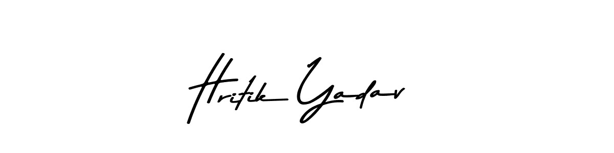 Also we have Hritik Yadav name is the best signature style. Create professional handwritten signature collection using Asem Kandis PERSONAL USE autograph style. Hritik Yadav signature style 9 images and pictures png