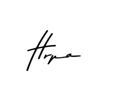 How to make Hrpa name signature. Use Asem Kandis PERSONAL USE style for creating short signs online. This is the latest handwritten sign. Hrpa signature style 9 images and pictures png