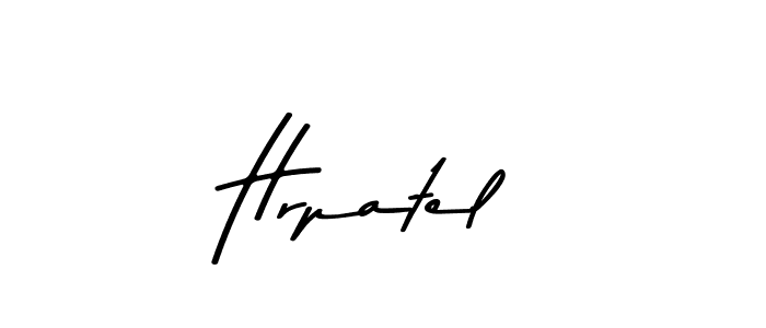 The best way (Asem Kandis PERSONAL USE) to make a short signature is to pick only two or three words in your name. The name Hrpatel include a total of six letters. For converting this name. Hrpatel signature style 9 images and pictures png