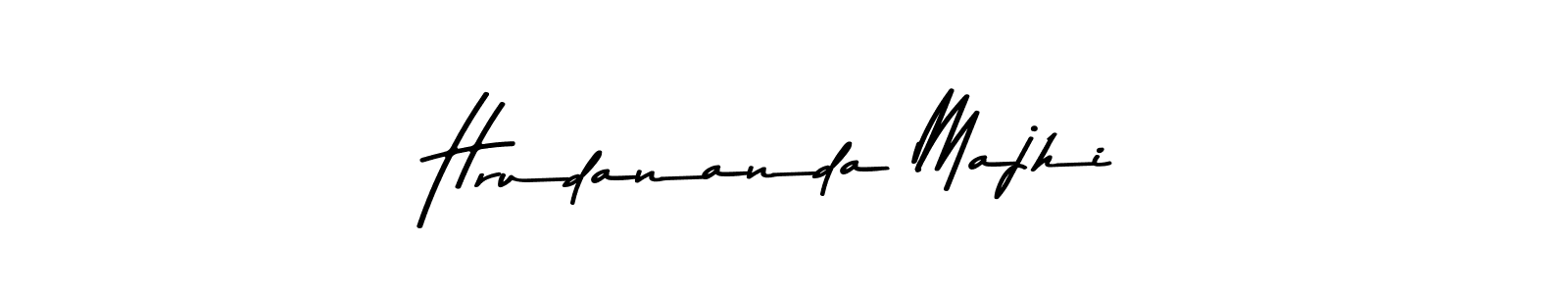 Create a beautiful signature design for name Hrudananda Majhi. With this signature (Asem Kandis PERSONAL USE) fonts, you can make a handwritten signature for free. Hrudananda Majhi signature style 9 images and pictures png