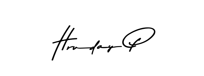This is the best signature style for the Hruday P name. Also you like these signature font (Asem Kandis PERSONAL USE). Mix name signature. Hruday P signature style 9 images and pictures png