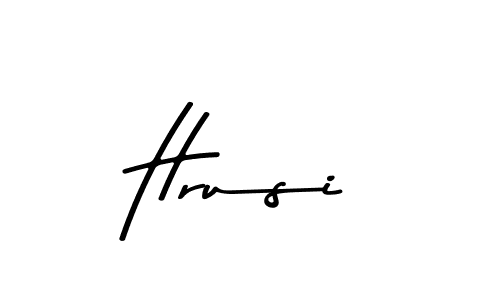 How to make Hrusi signature? Asem Kandis PERSONAL USE is a professional autograph style. Create handwritten signature for Hrusi name. Hrusi signature style 9 images and pictures png