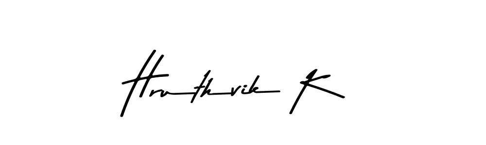 Also we have Hruthvik K name is the best signature style. Create professional handwritten signature collection using Asem Kandis PERSONAL USE autograph style. Hruthvik K signature style 9 images and pictures png