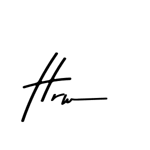 This is the best signature style for the Hrw name. Also you like these signature font (Asem Kandis PERSONAL USE). Mix name signature. Hrw signature style 9 images and pictures png