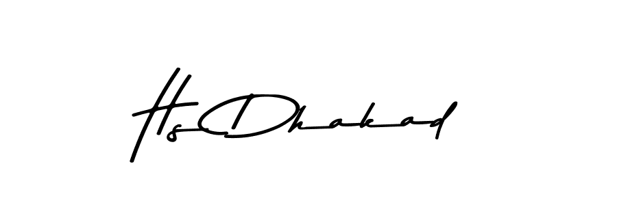 You should practise on your own different ways (Asem Kandis PERSONAL USE) to write your name (Hs Dhakad) in signature. don't let someone else do it for you. Hs Dhakad signature style 9 images and pictures png