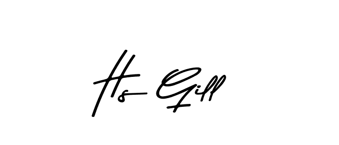 How to make Hs Gill signature? Asem Kandis PERSONAL USE is a professional autograph style. Create handwritten signature for Hs Gill name. Hs Gill signature style 9 images and pictures png