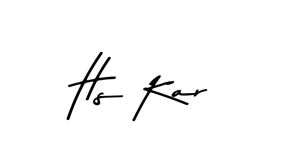 Asem Kandis PERSONAL USE is a professional signature style that is perfect for those who want to add a touch of class to their signature. It is also a great choice for those who want to make their signature more unique. Get Hs Kar name to fancy signature for free. Hs Kar signature style 9 images and pictures png