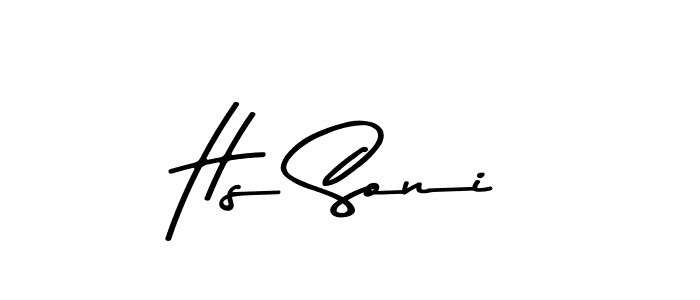 How to Draw Hs Soni signature style? Asem Kandis PERSONAL USE is a latest design signature styles for name Hs Soni. Hs Soni signature style 9 images and pictures png