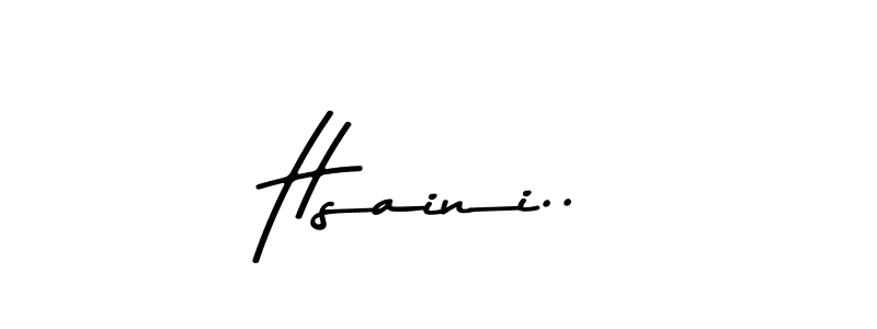 How to make Hsaini.. signature? Asem Kandis PERSONAL USE is a professional autograph style. Create handwritten signature for Hsaini.. name. Hsaini.. signature style 9 images and pictures png