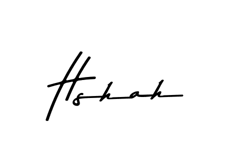 How to make Hshah name signature. Use Asem Kandis PERSONAL USE style for creating short signs online. This is the latest handwritten sign. Hshah signature style 9 images and pictures png