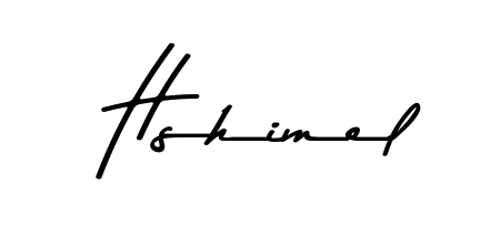 Download transparent PNG signature for name Hshimel styled with Asem Kandis PERSONAL USE font. Ready to paste directly into PDF and Word agreements. Hshimel signature style 9 images and pictures png