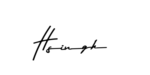 The best way (Asem Kandis PERSONAL USE) to make a short signature is to pick only two or three words in your name. The name Hsingh include a total of six letters. For converting this name. Hsingh signature style 9 images and pictures png