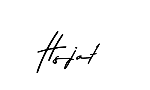 The best way (Asem Kandis PERSONAL USE) to make a short signature is to pick only two or three words in your name. The name Hsjat include a total of six letters. For converting this name. Hsjat signature style 9 images and pictures png