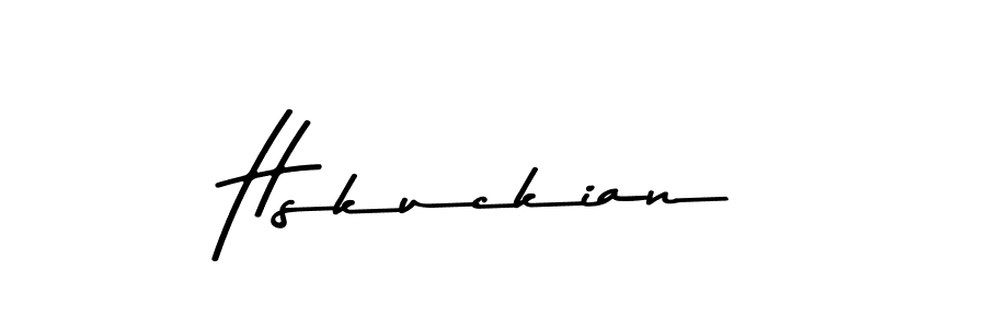 Hskuckian stylish signature style. Best Handwritten Sign (Asem Kandis PERSONAL USE) for my name. Handwritten Signature Collection Ideas for my name Hskuckian. Hskuckian signature style 9 images and pictures png