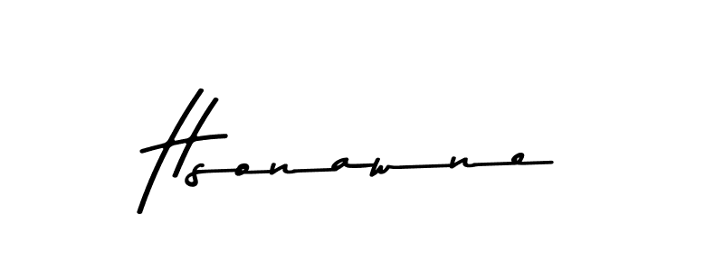 Make a beautiful signature design for name Hsonawne. Use this online signature maker to create a handwritten signature for free. Hsonawne signature style 9 images and pictures png