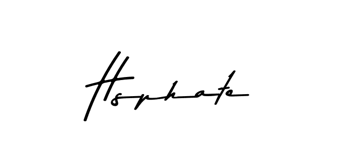 Hsphate stylish signature style. Best Handwritten Sign (Asem Kandis PERSONAL USE) for my name. Handwritten Signature Collection Ideas for my name Hsphate. Hsphate signature style 9 images and pictures png