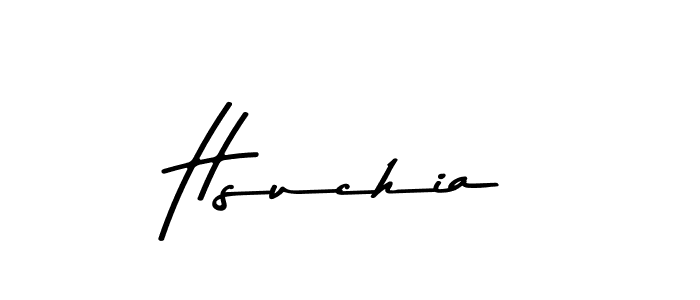 How to make Hsuchia signature? Asem Kandis PERSONAL USE is a professional autograph style. Create handwritten signature for Hsuchia name. Hsuchia signature style 9 images and pictures png