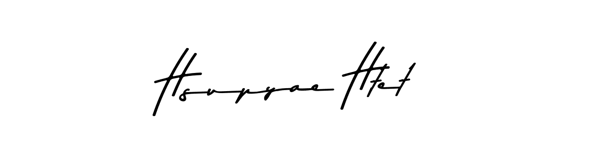 How to make Hsupyae Htet signature? Asem Kandis PERSONAL USE is a professional autograph style. Create handwritten signature for Hsupyae Htet name. Hsupyae Htet signature style 9 images and pictures png