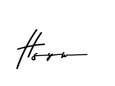 Asem Kandis PERSONAL USE is a professional signature style that is perfect for those who want to add a touch of class to their signature. It is also a great choice for those who want to make their signature more unique. Get Hsyw name to fancy signature for free. Hsyw signature style 9 images and pictures png