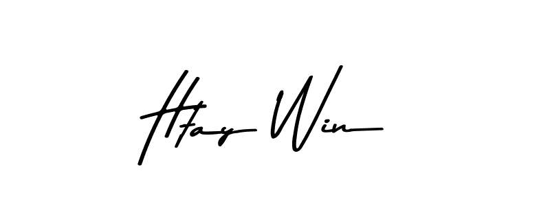 The best way (Asem Kandis PERSONAL USE) to make a short signature is to pick only two or three words in your name. The name Htay Win include a total of six letters. For converting this name. Htay Win signature style 9 images and pictures png