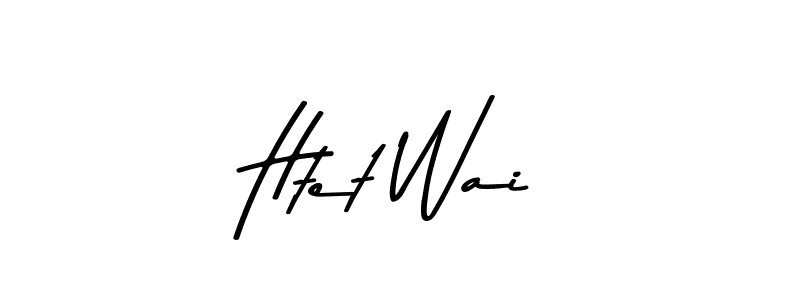 Make a beautiful signature design for name Htet Wai. Use this online signature maker to create a handwritten signature for free. Htet Wai signature style 9 images and pictures png