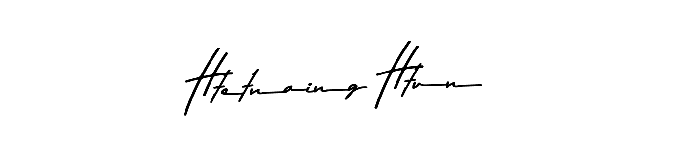 Also You can easily find your signature by using the search form. We will create Htetnaing Htun name handwritten signature images for you free of cost using Asem Kandis PERSONAL USE sign style. Htetnaing Htun signature style 9 images and pictures png