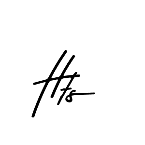 Use a signature maker to create a handwritten signature online. With this signature software, you can design (Asem Kandis PERSONAL USE) your own signature for name Hts. Hts signature style 9 images and pictures png