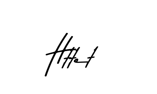 How to make Httet signature? Asem Kandis PERSONAL USE is a professional autograph style. Create handwritten signature for Httet name. Httet signature style 9 images and pictures png