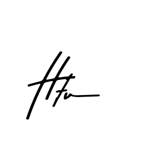 Make a beautiful signature design for name Htu. With this signature (Asem Kandis PERSONAL USE) style, you can create a handwritten signature for free. Htu signature style 9 images and pictures png