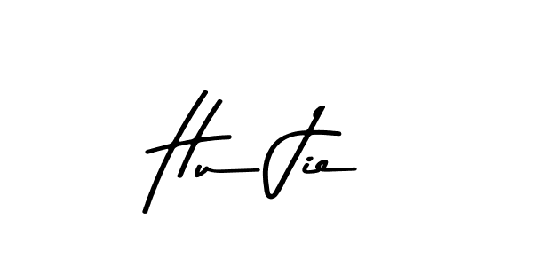 How to make Hu Jie signature? Asem Kandis PERSONAL USE is a professional autograph style. Create handwritten signature for Hu Jie name. Hu Jie signature style 9 images and pictures png