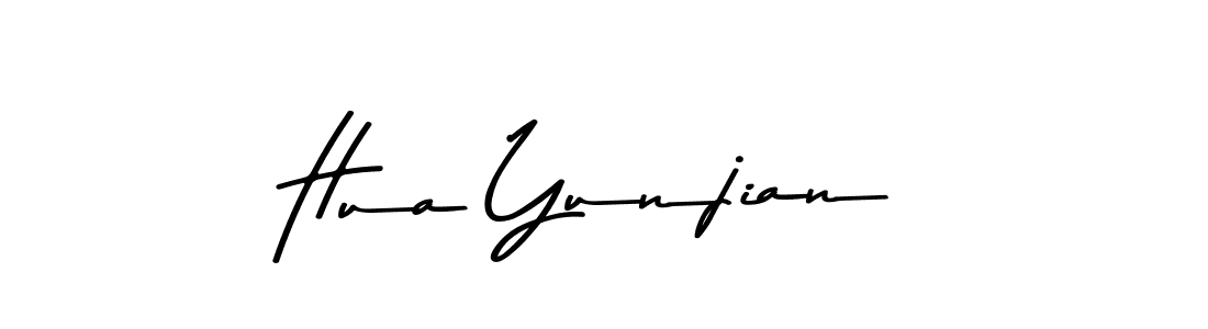 Use a signature maker to create a handwritten signature online. With this signature software, you can design (Asem Kandis PERSONAL USE) your own signature for name Hua Yunjian. Hua Yunjian signature style 9 images and pictures png