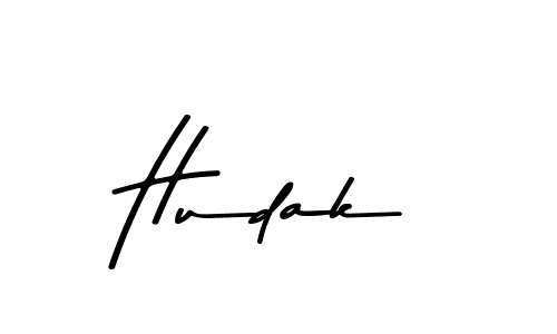 How to make Hudak signature? Asem Kandis PERSONAL USE is a professional autograph style. Create handwritten signature for Hudak name. Hudak signature style 9 images and pictures png