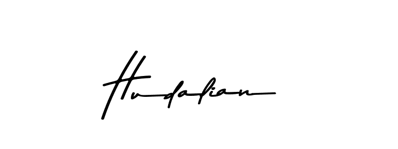 This is the best signature style for the Hudalian name. Also you like these signature font (Asem Kandis PERSONAL USE). Mix name signature. Hudalian signature style 9 images and pictures png