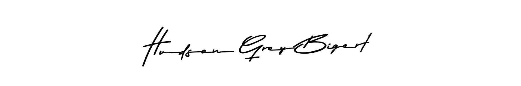 How to Draw Hudson Grey Bigert signature style? Asem Kandis PERSONAL USE is a latest design signature styles for name Hudson Grey Bigert. Hudson Grey Bigert signature style 9 images and pictures png