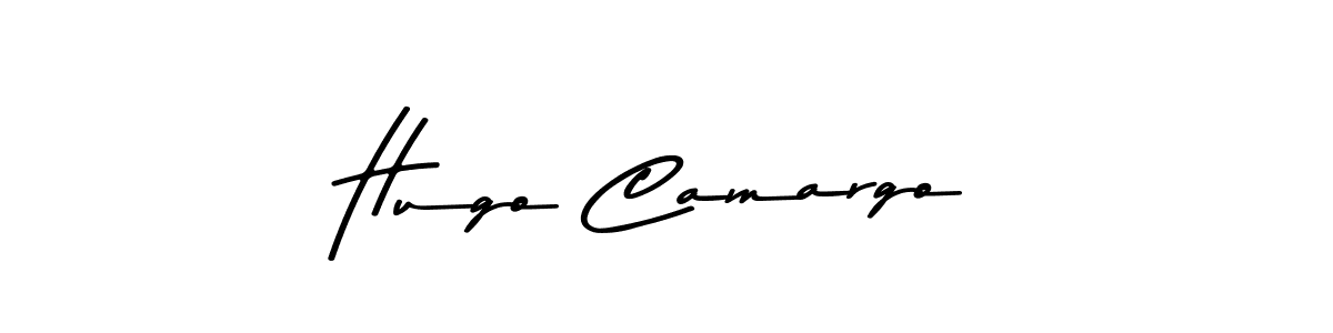 The best way (Asem Kandis PERSONAL USE) to make a short signature is to pick only two or three words in your name. The name Hugo Camargo include a total of six letters. For converting this name. Hugo Camargo signature style 9 images and pictures png