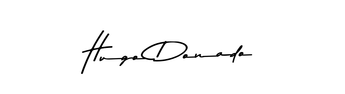 How to make Hugo Donado signature? Asem Kandis PERSONAL USE is a professional autograph style. Create handwritten signature for Hugo Donado name. Hugo Donado signature style 9 images and pictures png