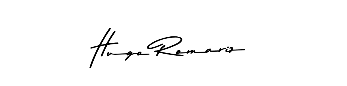 Use a signature maker to create a handwritten signature online. With this signature software, you can design (Asem Kandis PERSONAL USE) your own signature for name Hugo Romariz. Hugo Romariz signature style 9 images and pictures png