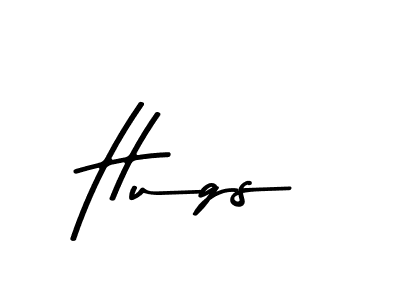 How to Draw Hugs signature style? Asem Kandis PERSONAL USE is a latest design signature styles for name Hugs. Hugs signature style 9 images and pictures png