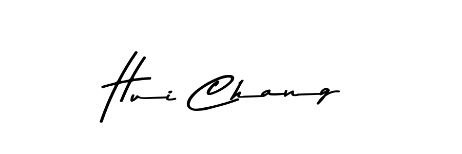 Hui Chang stylish signature style. Best Handwritten Sign (Asem Kandis PERSONAL USE) for my name. Handwritten Signature Collection Ideas for my name Hui Chang. Hui Chang signature style 9 images and pictures png