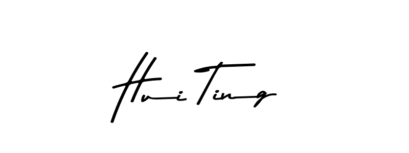 Hui Ting stylish signature style. Best Handwritten Sign (Asem Kandis PERSONAL USE) for my name. Handwritten Signature Collection Ideas for my name Hui Ting. Hui Ting signature style 9 images and pictures png