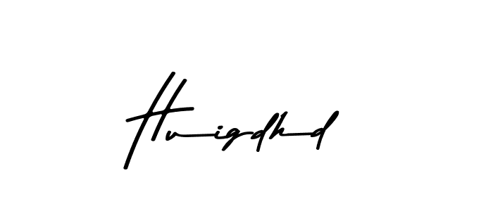 It looks lik you need a new signature style for name Huigdhd. Design unique handwritten (Asem Kandis PERSONAL USE) signature with our free signature maker in just a few clicks. Huigdhd signature style 9 images and pictures png