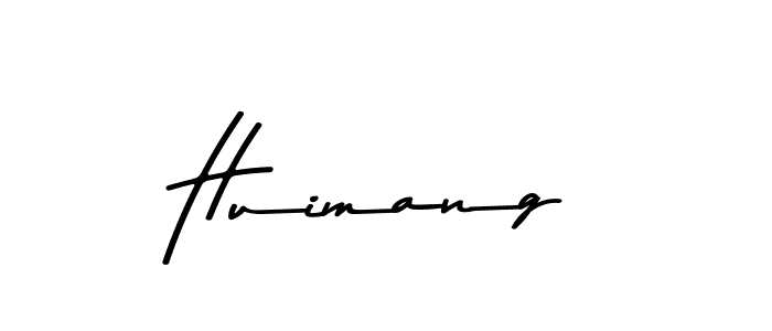 How to make Huimang name signature. Use Asem Kandis PERSONAL USE style for creating short signs online. This is the latest handwritten sign. Huimang signature style 9 images and pictures png