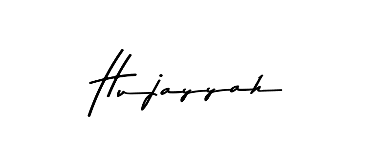 Design your own signature with our free online signature maker. With this signature software, you can create a handwritten (Asem Kandis PERSONAL USE) signature for name Hujayyah. Hujayyah signature style 9 images and pictures png