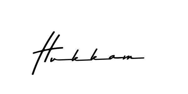 This is the best signature style for the Hukkam name. Also you like these signature font (Asem Kandis PERSONAL USE). Mix name signature. Hukkam signature style 9 images and pictures png