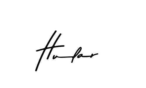 Hular stylish signature style. Best Handwritten Sign (Asem Kandis PERSONAL USE) for my name. Handwritten Signature Collection Ideas for my name Hular. Hular signature style 9 images and pictures png