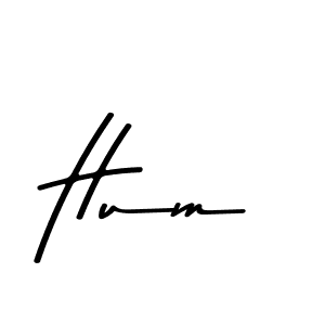 Make a beautiful signature design for name Hum. With this signature (Asem Kandis PERSONAL USE) style, you can create a handwritten signature for free. Hum signature style 9 images and pictures png