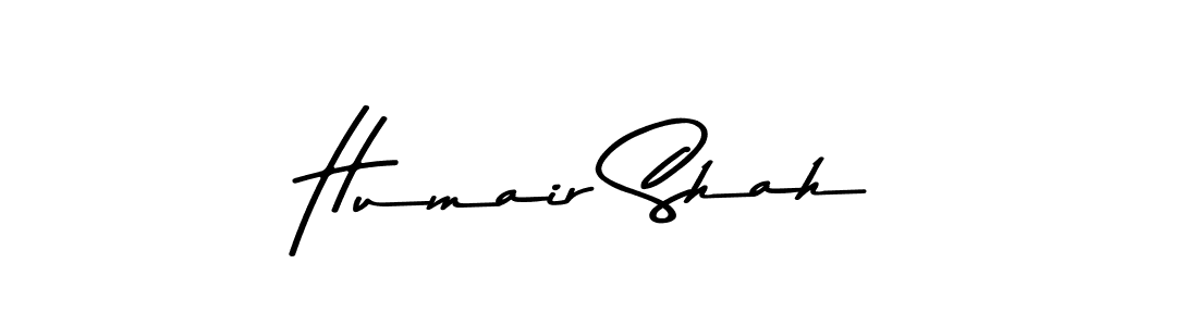 Use a signature maker to create a handwritten signature online. With this signature software, you can design (Asem Kandis PERSONAL USE) your own signature for name Humair Shah. Humair Shah signature style 9 images and pictures png