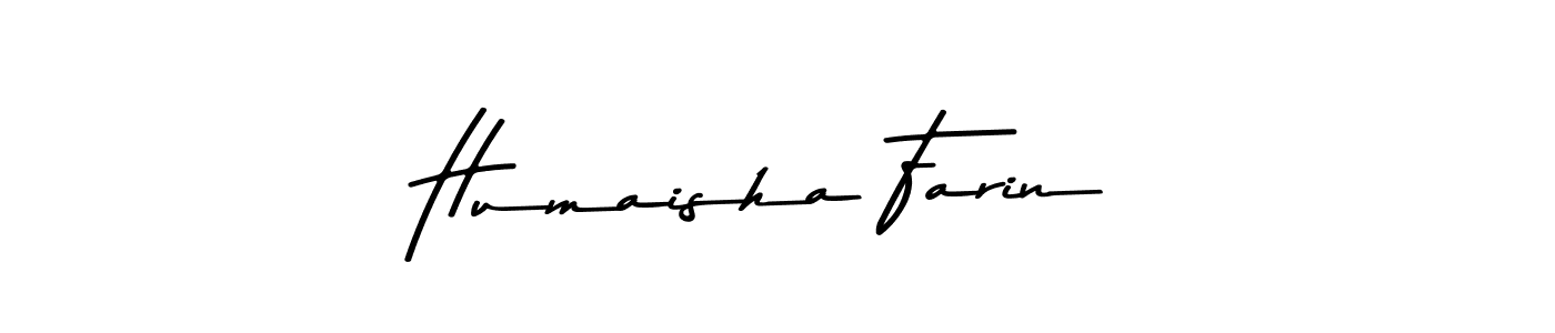 Use a signature maker to create a handwritten signature online. With this signature software, you can design (Asem Kandis PERSONAL USE) your own signature for name Humaisha Farin. Humaisha Farin signature style 9 images and pictures png